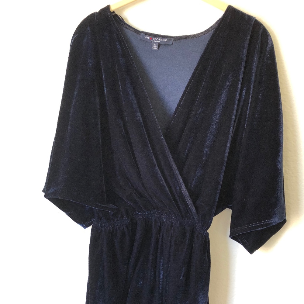 Velvet romper